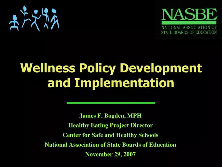 wellness policy development and implementation