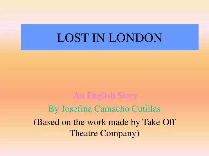 lost in london