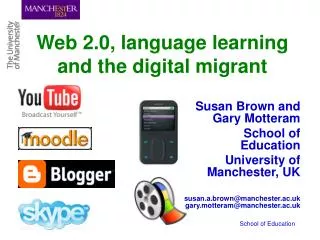 Web 2.0, language learning and the digital migrant