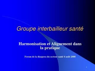 groupe interbailleur sant