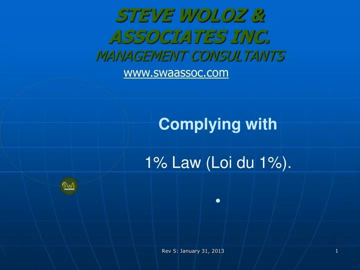 s teve woloz associates inc management consultants