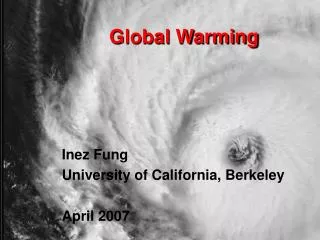 global warming