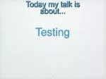 Comprehensive Guide to Effective Testing Methods - slide 1