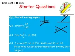 starter questions