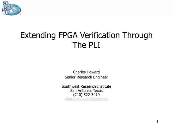 extending fpga verification through the pli