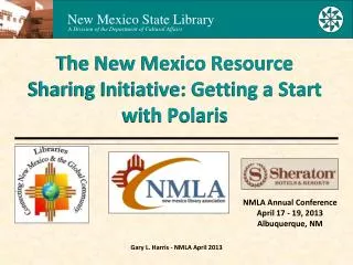 The New Mexico Resource Sharing Initiative: Getting a Start with Polaris