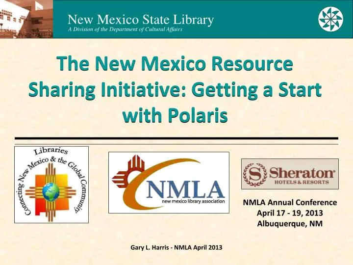 the new mexico resource sharing initiative getting a start with polaris