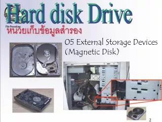 05 External Storage Devices (Magnetic Disk)