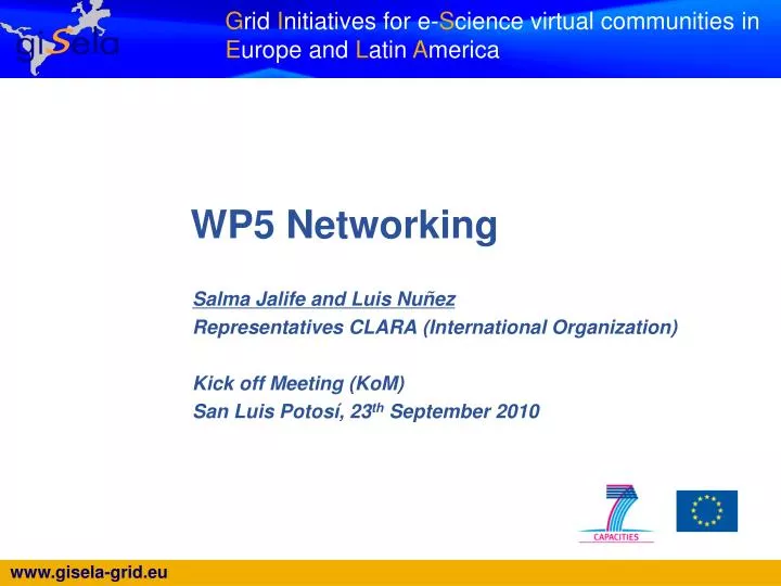 wp5 networking