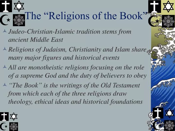 the religions of the book
