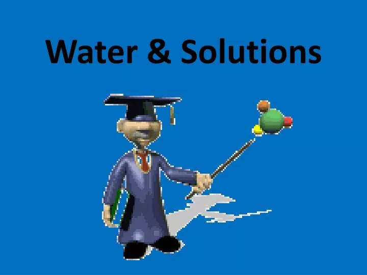water solutions