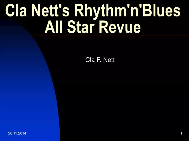 cla nett s rhythm n blues all star revue