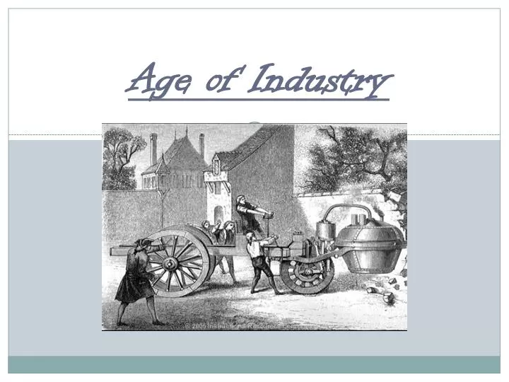 age of industry