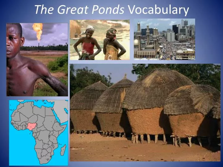 the great ponds vocabulary
