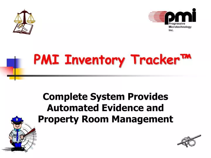 pmi inventory tracker