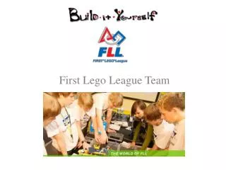 First Lego League Team