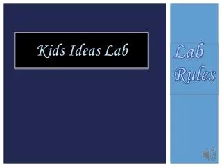 Kids Ideas Lab
