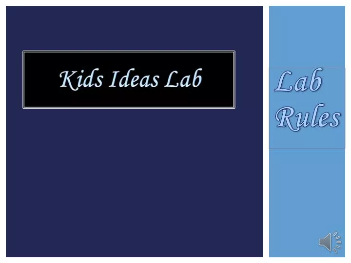 kids ideas lab