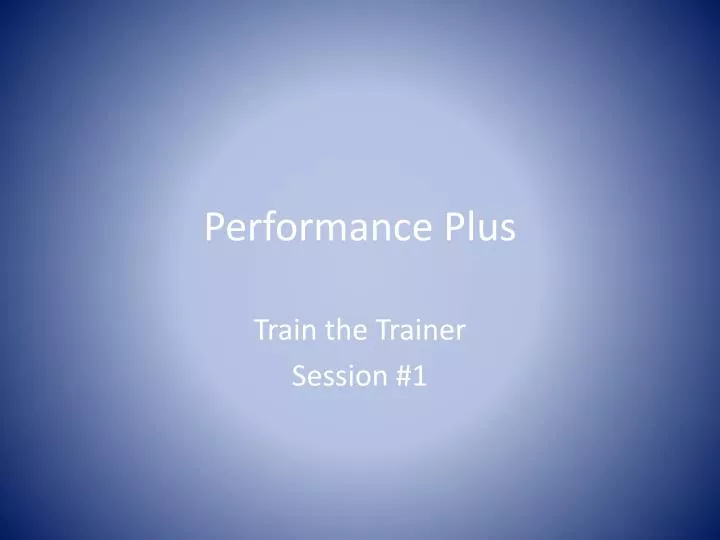 performance plus