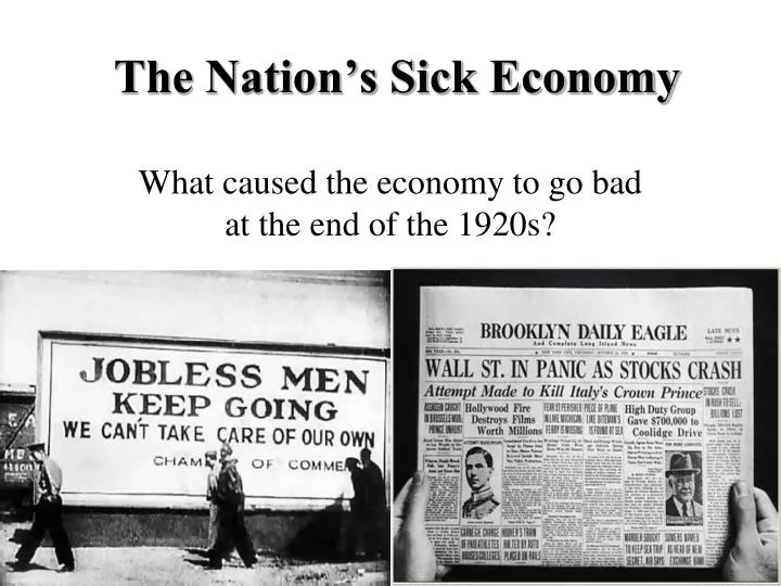 the nation s sick economy
