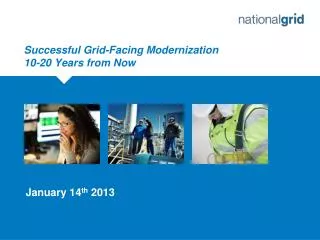 Successful Grid-Facing Modernization 10-20 Years from Now