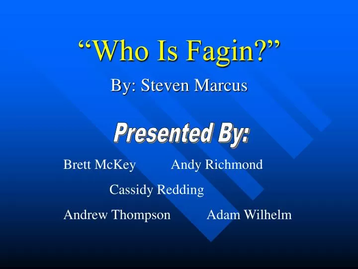 who is fagin