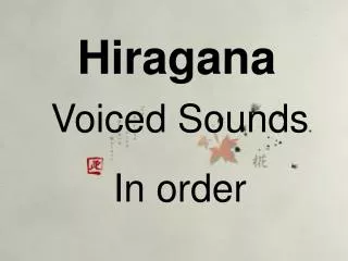 hiragana