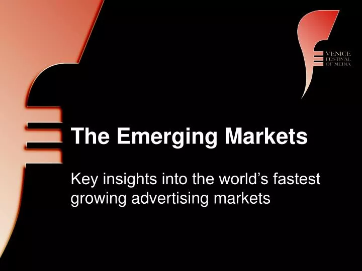 the emerging markets
