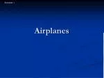 Airplanes - slide 1
