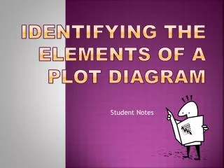 identifying the elements of a plot diagram