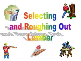 Selecting and Roughing Out Lumber