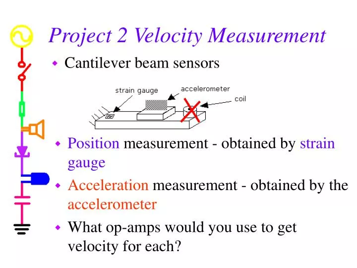 project 2 velocity measurement