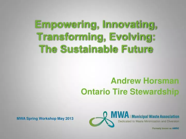 empowering innovating transforming evolving the sustainable future