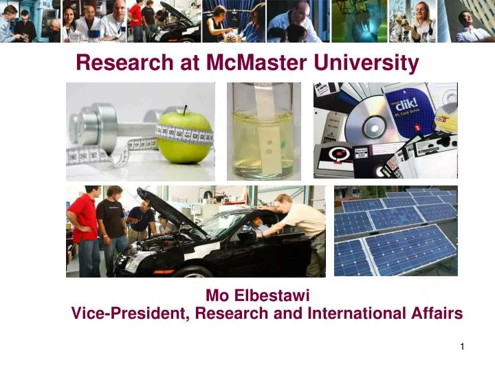 research at mcmaster university