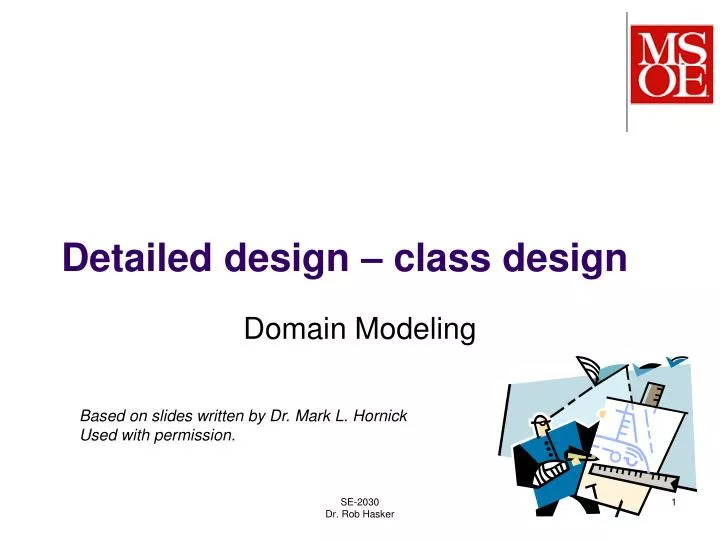 detailed design class design
