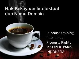 Hak Kekayaan Intelektual dan Nama Domain