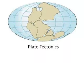 plate tectonics