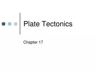 Plate Tectonics