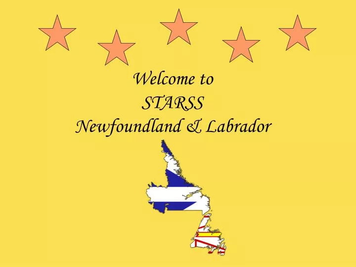 welcome to starss newfoundland labrador