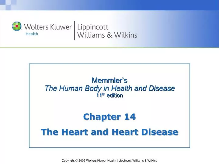 memmler s the human body in health and disease 11 th edition