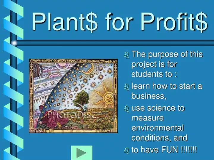 plant for profit