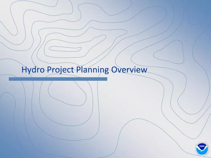 hydro project planning overview