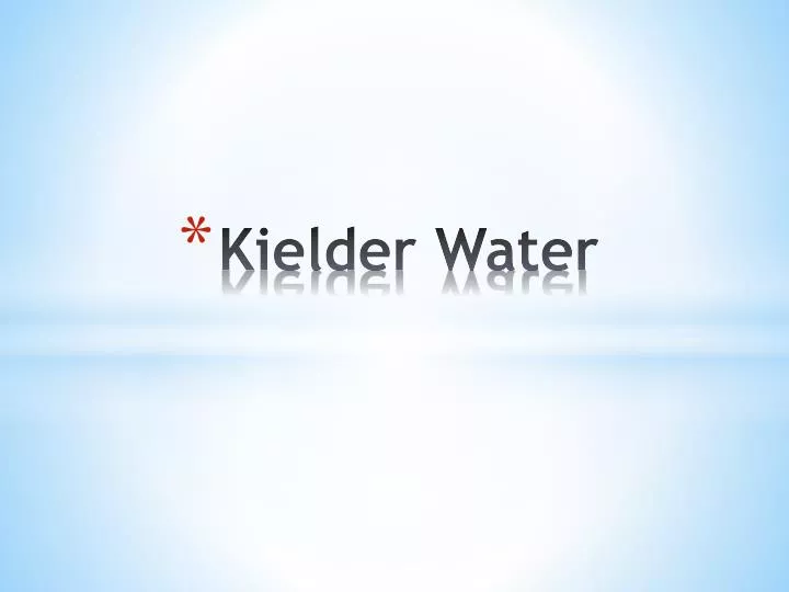 kielder water