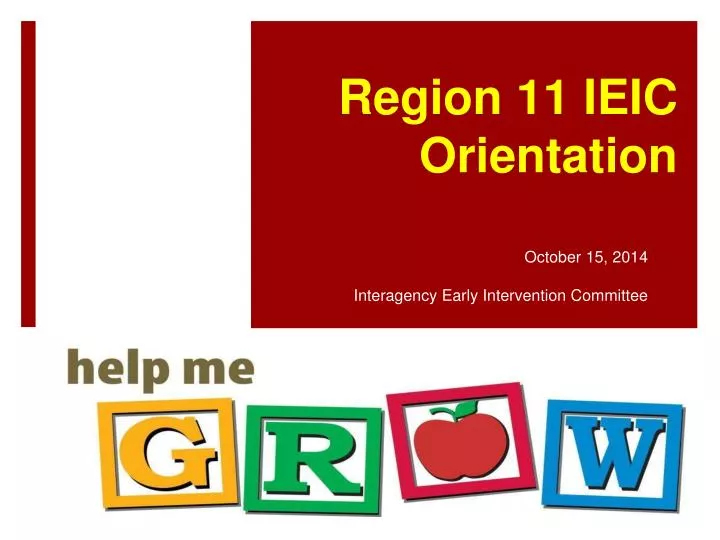 region 11 ieic orientation orientatio