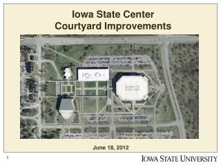 Iowa State Center Courtyard Improvements