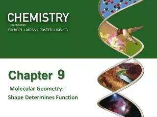 Molecular Geometry: Shape Determines Function