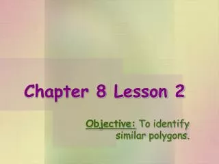 Chapter 8 Lesson 2