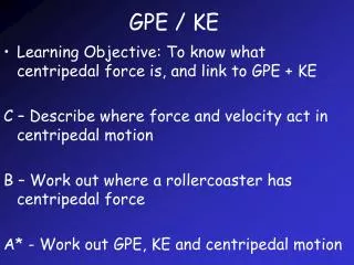 GPE / KE