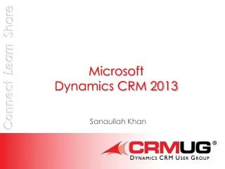 Microsoft Dynamics CRM 2013
