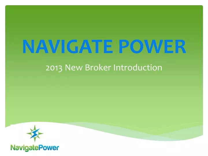 navigate power